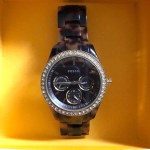Women’s Fossil Watch - Tortoise color